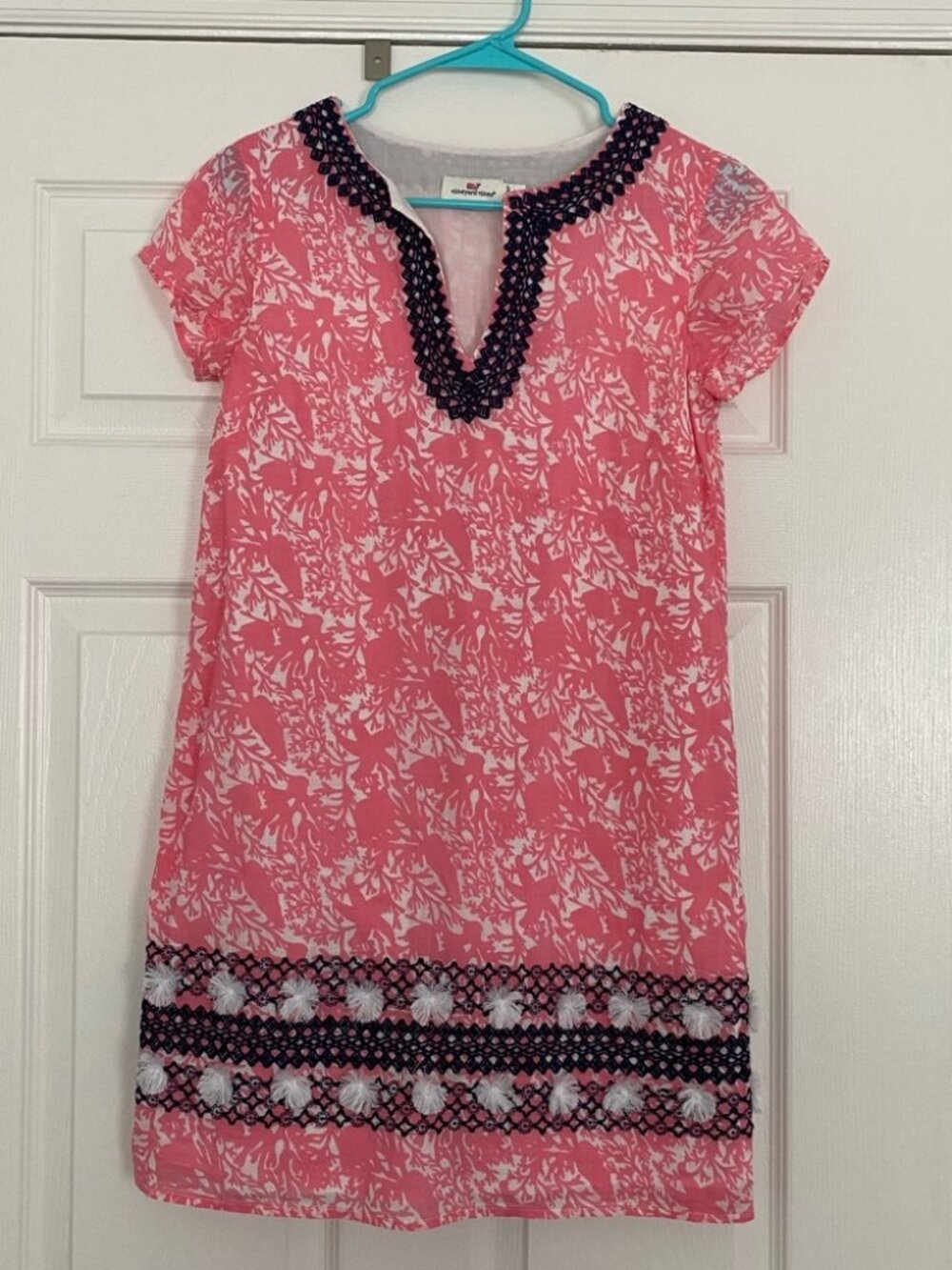 Pink and black Vineyard Vines Dress